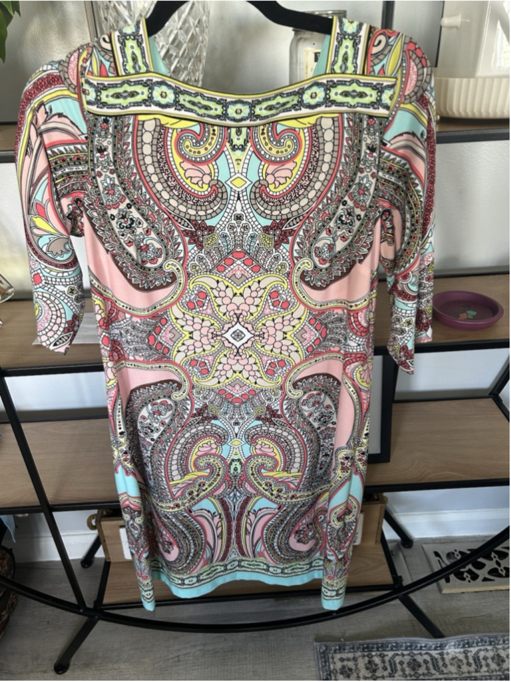 Sandra Daren Multicolor Dress In Size 8 - Picture 5 of 7